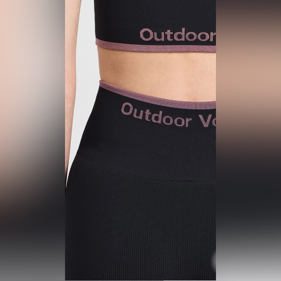 Outdoor Voices Seamless Rib 7/8 Leggings and Longline bra SET - Medium - Picture 7 of 13